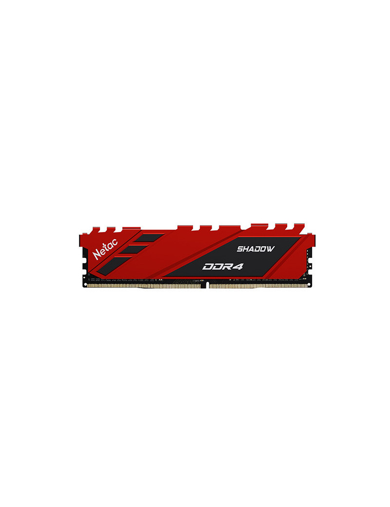 Netac Shadow Red  16GB  DDR4  3200MHz (PC4-25600)  CL16  DIMM Memory