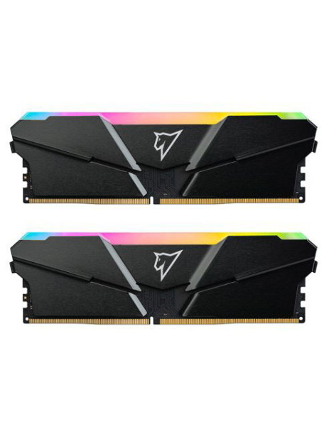 Netac Shadow RGB Grey 32GB Kit (2 x 16GB)  DDR4  3200MHz (PC4-25600)  CL16  XMP 2.0  DIMM Memory