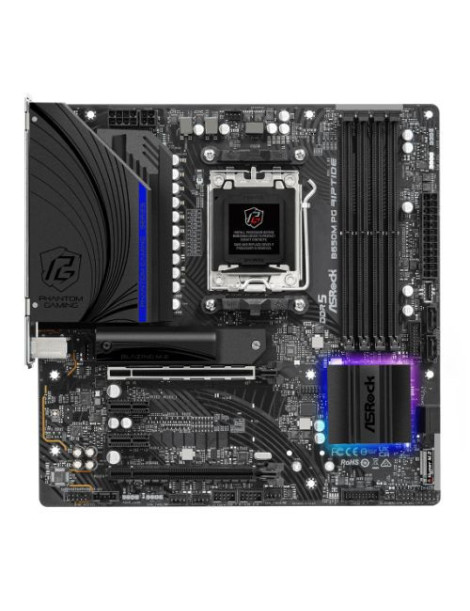 Asrock B650M PG RIPTIDE  AMD B650  AM5  Micro ATX  4 DDR5  HDMI  DP  2.5G LAN  PCIe4  RGB  2x M.2