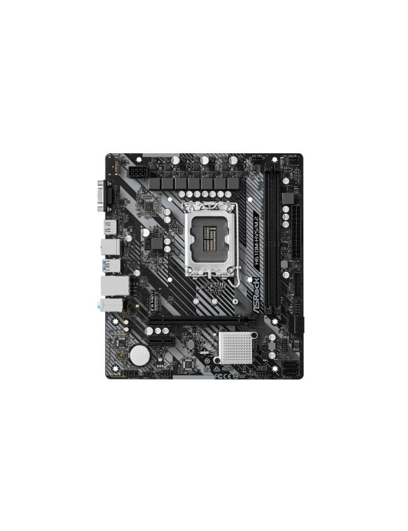 Asrock H610M-HVS/M.2 R2.0  Intel H610  1700  Micro ATX  2 DDR4  VGA  HDMI  PCIe4  1x M.2