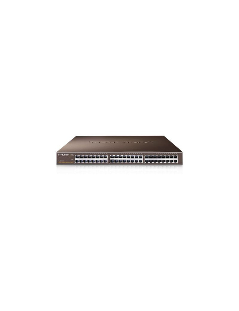 TP-LINK (TL-SG1048) 48-Port Gigabit Unmanaged Rackmount Switch  Steel Case