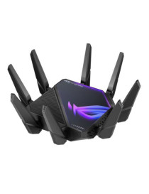 ASUS (GT-AXE16000) ROG Rapture AXE16000 Wi-Fi 6E Quad-Band Gaming Router  6GHz Band  Dual 10G LAN  2.5G WAN  AiMesh  VPN Fusion  RGB