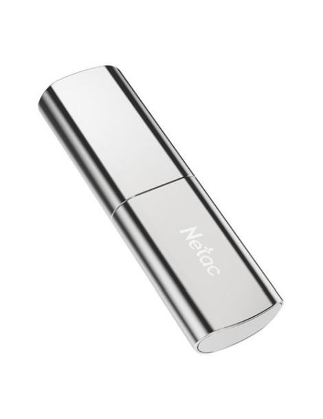 Netac 256GB US2 USB 3.2 Gen2 Memory Pen  Zinc Alloy Casing  Cap  R/W 550/500 MB/s