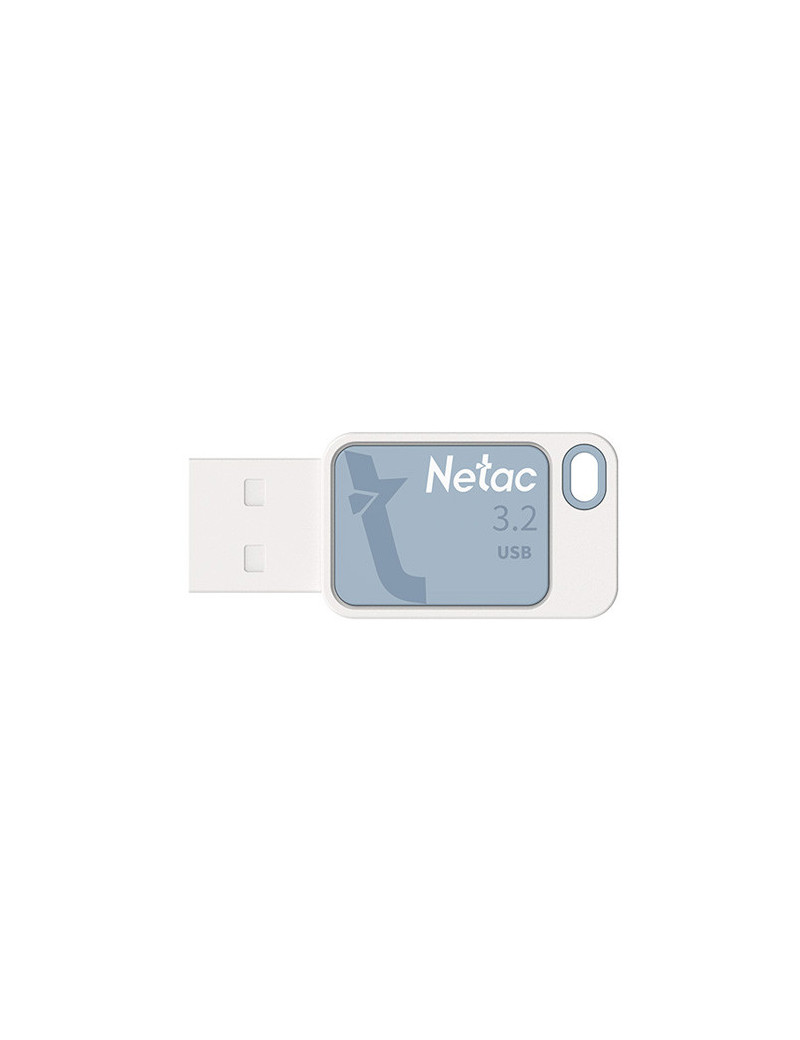 Netac 64GB UA31 USB 3.2 Memory Pen  Key Ring  Sky Blue