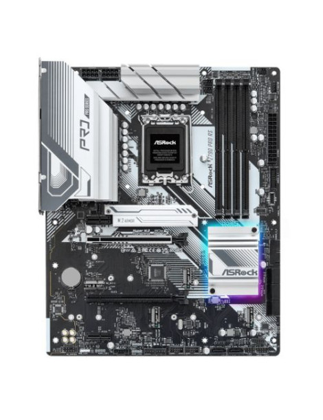 Asrock Z790 PRO RS  Intel Z790  1700  ATX  4 DDR5  HDMI  DP  eDP  2.5G LAN  PCIe5  RGB  4x M.2