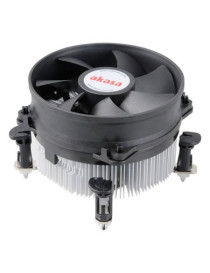 Akasa AK-CC7108EP01 Heatsink and Fan  Sockets 775  115x  1200  Heatsink and Fan  PWM Fan  up to 77W