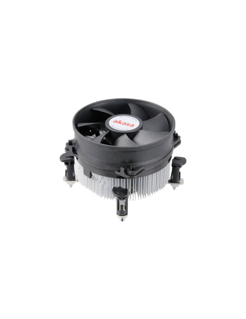 Akasa AK-CC7108EP01 Heatsink and Fan  Sockets 775  115x  1200  Heatsink and Fan  PWM Fan  up to 77W