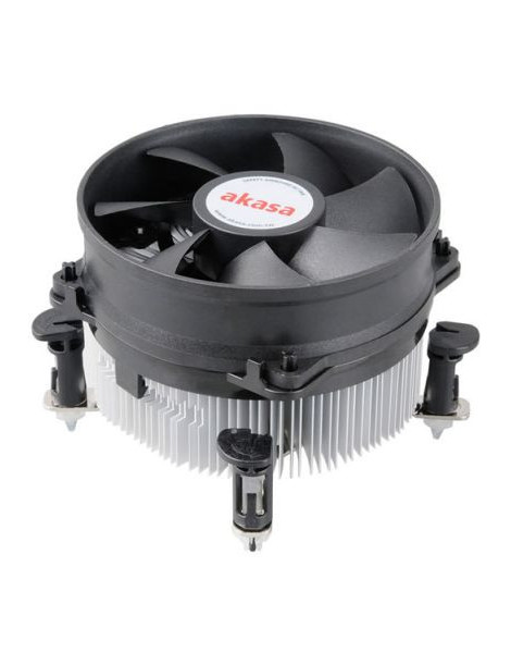 Akasa AK-CC7108EP01 Heatsink and Fan  Sockets 775  115x  1200  Heatsink and Fan  PWM Fan  up to 77W