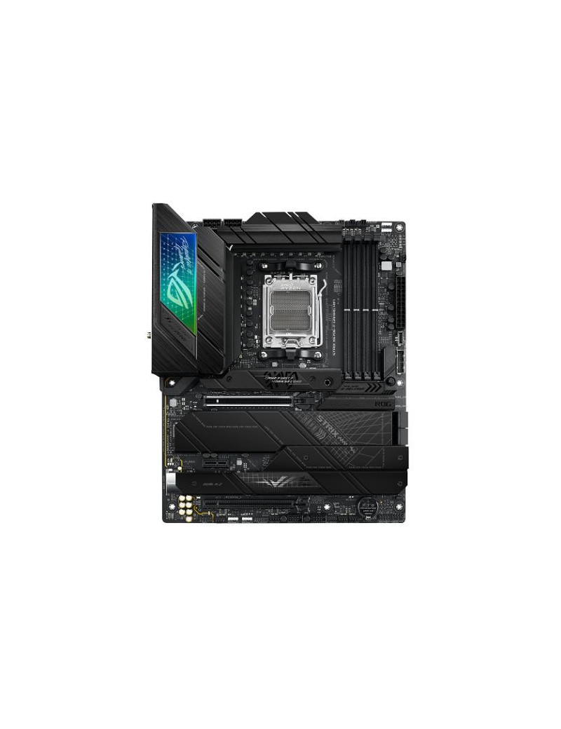 Asus ROG STRIX X670E-F GAMING WIFI  AMD X670  AM5  ATX  4 DDR5  HDMI  DP  Wi-Fi 6E  2.5G LAN  PCIe5  RGB  4x M.2