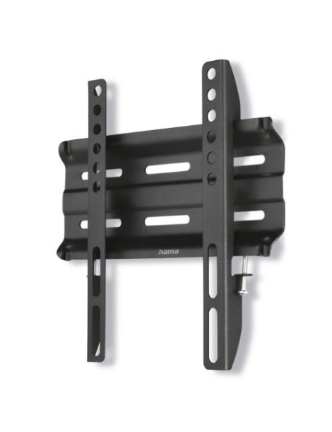 Hama TV Wall Bracket  Rigid  Up to 48“ TVs  25kg Max  VESA up to 200 x 200  Wall Spacing 2.3cm  Spirit Level