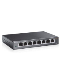 TP-LINK (TL-SG108E) 8-Port Gigabit Easy Smart Switch  Steel Case