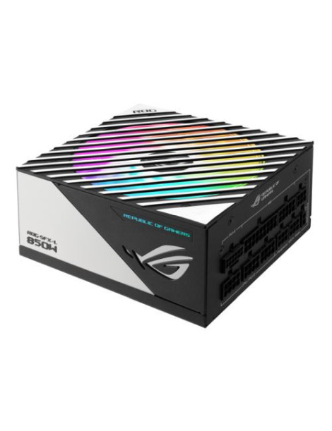 Asus 850W ROG LOKI SFX-L Platinum PSU  Small Form Factor  Fully Modular  80+ Platinum  PCIe 5.0  0dB Fan Button  RGB  ATX-to- SFX Bracket