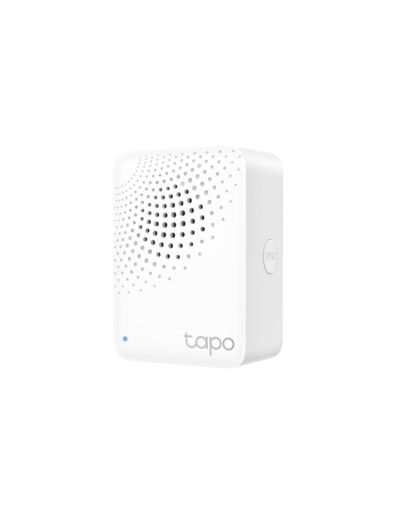 TP-LINK (TAPO H100) Smart IoT Hub w/ Chime  Connect up to 64 Devices  Low-Power  Smart Alarm  Smart Doorbell