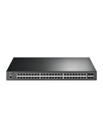 TP-LINK (TL-SG3452XP) JetStream 48-Port Gigabit and 4-Port 10GE SFP+ L2+ Managed Switch with 48-Port PoE+  Rackmountable