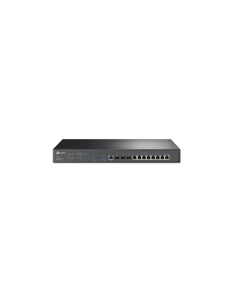 TP-LINK (ER8411) Omada VPN Router with 10G Ports  Omada SDN  2x 10GE SFP+  Up to 10 WAN  Abundant Security Features