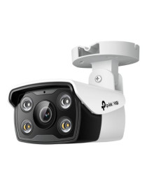 TP-LINK (VIGI C340 4MM) 4MP Outdoor Full-Colour Bullet Network Camera w/ 4mm Lens  PoE  Spotlight LEDs  Smart Detection  IP66   H.265+