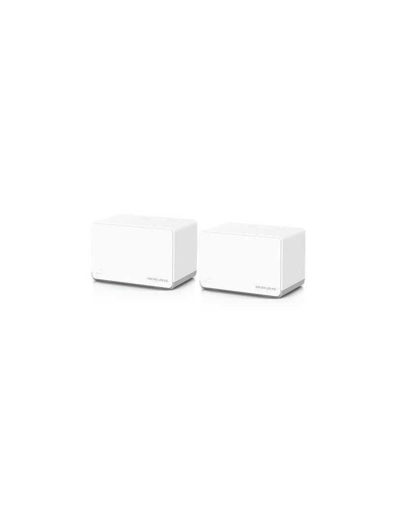 Mercusys (HALO H70X 2-Pack) AX1800 Dual Band Whole Home Mesh Wi-Fi 6 System  3 LAN per Unit  OFDMA & MU-MIMO