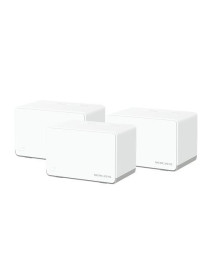 Mercusys (HALO H70X 3-Pack) AX1800 Dual Band Whole Home Mesh Wi-Fi 6 System  3 LAN per Unit  OFDMA & MU-MIMO