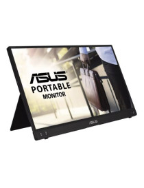 Asus 15.6“ Portable IPS Monitor (ZenScreen MB16ACV)  1920 x 1080  USB-C (USB-A adapter)  USB-powered  Auto-rotatable  Antibacterial  Smart Stand & Sleeve inc.