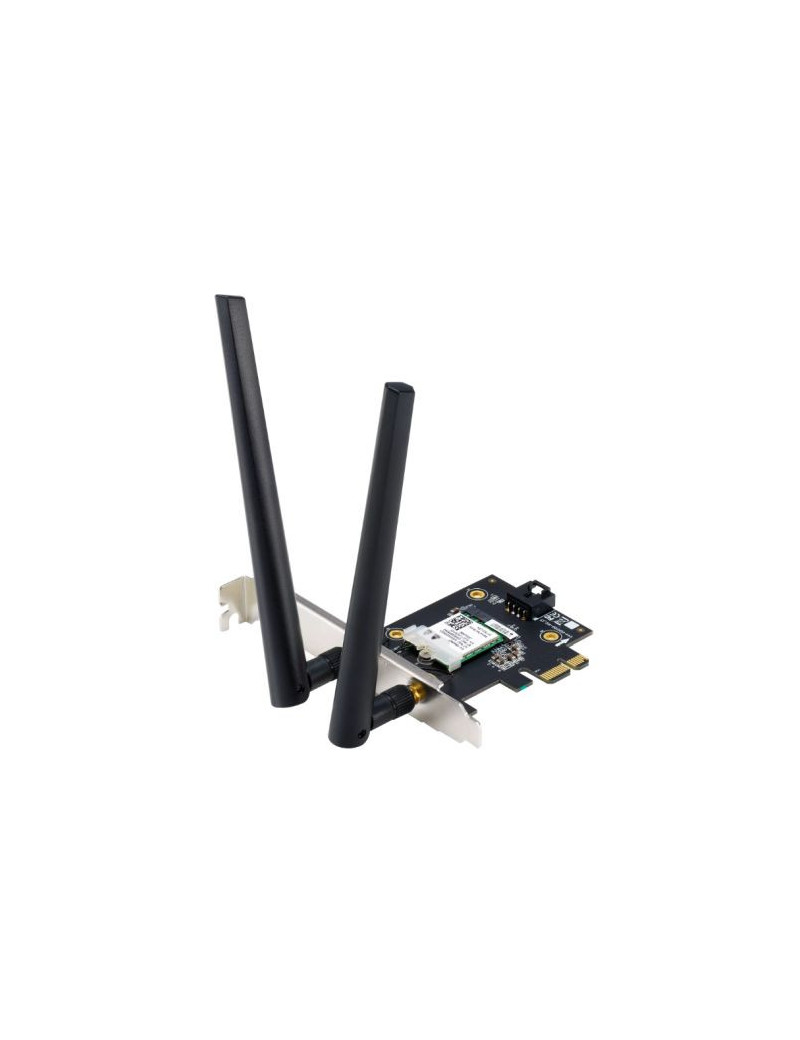 Asus (PCE-AXE5400) AXE5400 Wi-Fi 6E Tri-Band PCI Express Adapter  Bluetooth 5.2  OFDMA & MU-MIMO