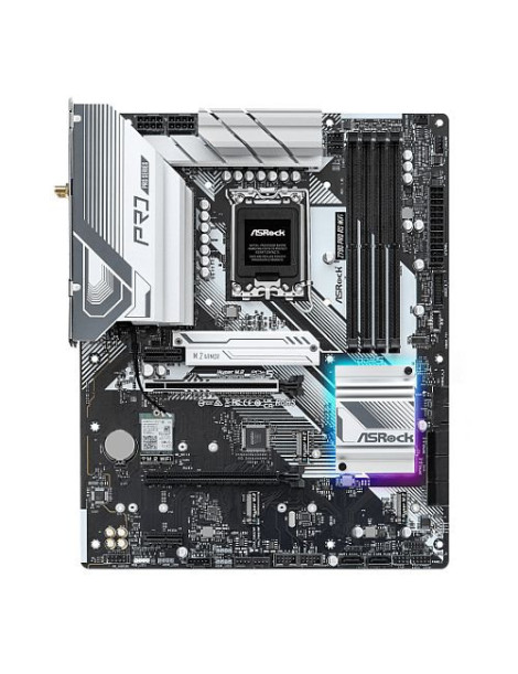 Asrock Z790 PRO RS WIFI  Intel Z790  1700  ATX  4 DDR5  HDMI  DP  eDP  Wi-Fi 6E  2.5G LAN  PCIe5  RGB  4x M.2