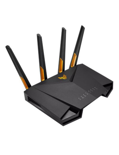 Asus (TUF-AX4200) TUF Gaming AX4200 Dual Band Wi-Fi 6 Gaming Router  Mobile Game Mode  3 Steps Port Forwarding  2.5G LAN  AiMesh  AiProtection Pro