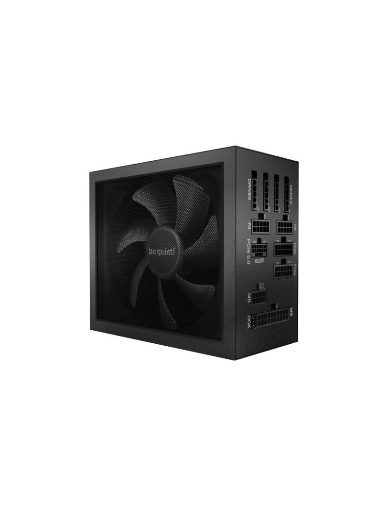 Be Quiet! 750W Dark Power 13 PSU  Fully Modular  Fluid Dynamic Fan  80+ Titanium  ATX 3.0  PCIe 5.0  Quad Rail  Full-Mesh PSU Front  OC Key