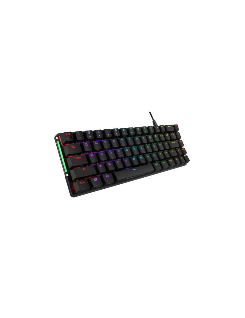 Asus ROG FALCHION ACE Compact 65% Mechanical RGB Gaming Keyboard  Wired (Dual USB-C)  ROG NX Red Switches  Per-key RGB Lighting  Touch Panel