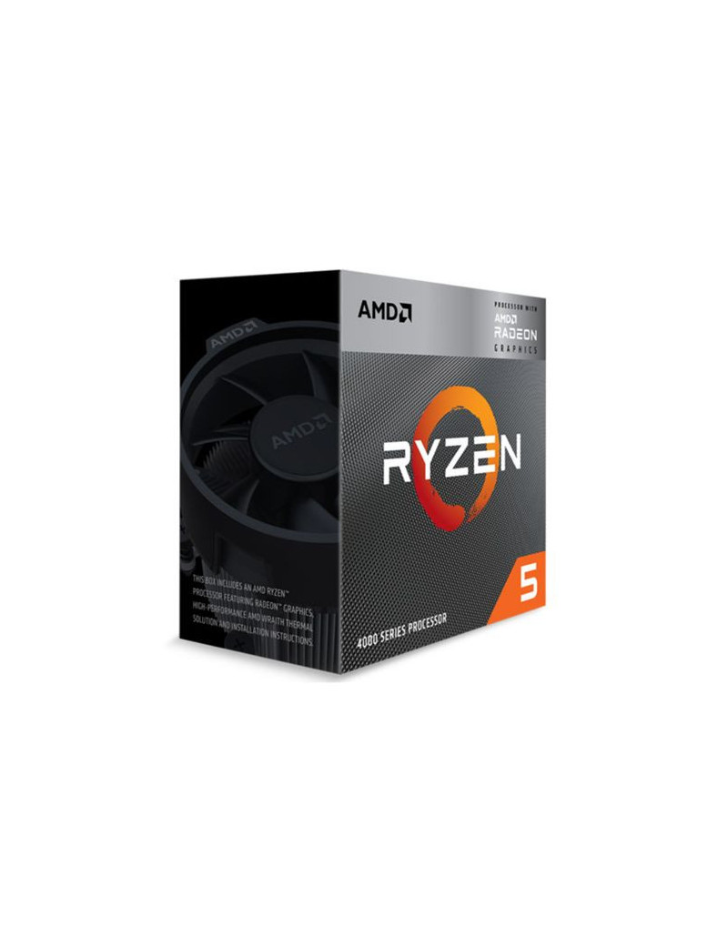 AMD Ryzen 5 4600G CPU  AM4  3.7GHz (4.2 Turbo)  6-Core  65W  11MB Cache  7nm  4th Gen  Radeon Graphics