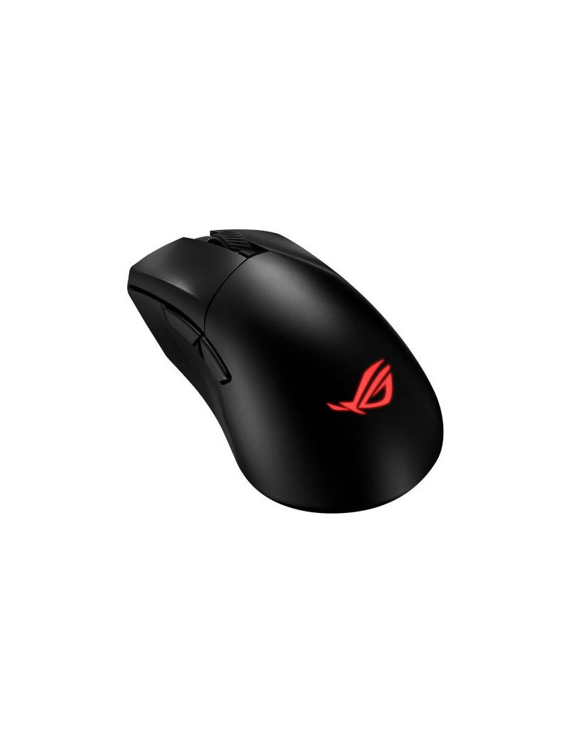 Asus ROG Gladius III Wireless/Bluetooth/USB Aimpoint Gaming Mouse  36000 DPI  Swappable Switches  0 Click Latency  RGB  Mouse Grip Tape