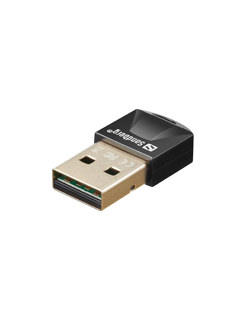 Sandberg (134-34) USB Bluetooth 5.0 Adapter  20M Range  5 Year Warranty