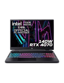 Acer Predator Helios Neo 16 Gaming Laptop  16 Inch WQXGA IPS 165Hz  Intel Core i9-13900HX 13th Gen Processor  NVIDIA GeForce RTX 4070  16GB RAM  1TB SSD  Windows 11 Home