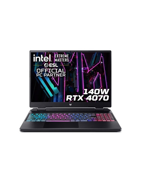 Acer Predator Helios Neo 16 Gaming Laptop  16 Inch WQXGA IPS 165Hz  Intel Core i9-13900HX 13th Gen Processor  NVIDIA GeForce RTX 4070  16GB RAM  1TB SSD  Windows 11 Home