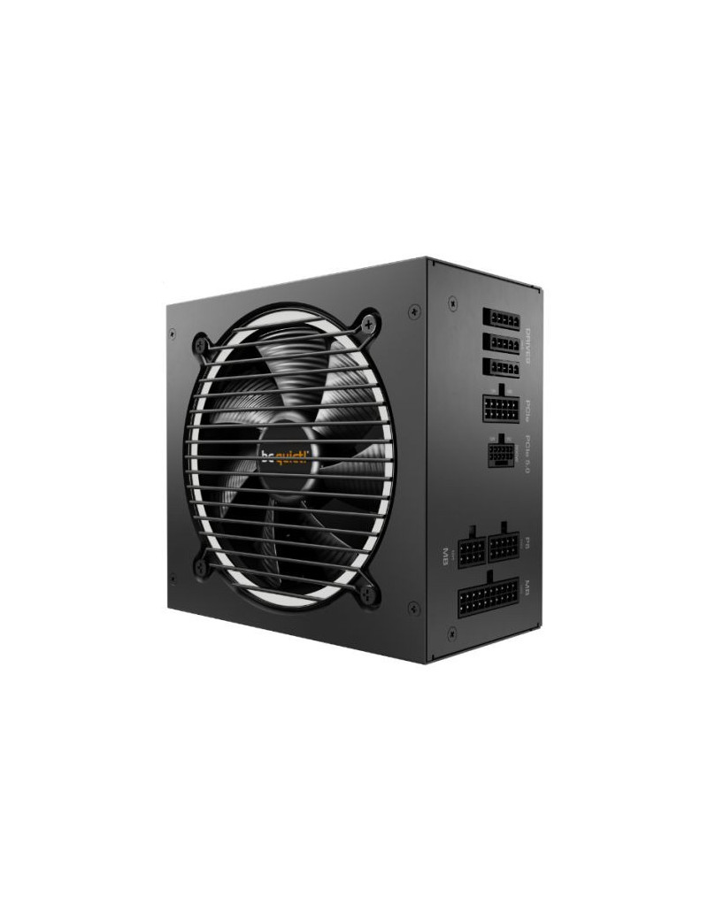 Be Quiet! 550W Pure Power 12 M PSU  Fully Modular  Rifle Bearing Fan  80+ Gold  ATX 3.0  PCIe 5.0  Dual Rail