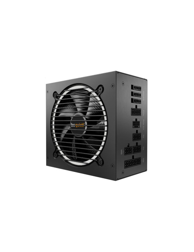 Be Quiet! 750W Pure Power 12 M PSU  Fully Modular  Rifle Bearing Fan  80+ Gold  ATX 3.0  PCIe 5.0  Dual Rail