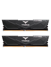 Team T-Force Vulcan 32GB Kit (2 x 16GB)  DDR5  5600MHz (PC5-44800)  CL38  ECC  XMP 3.0  PMIC  DIMM Memory  Black