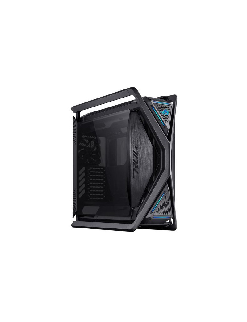 Asus ROG Hyperion GR701 Gaming Case w/ Glass Windows  E-ATX  4x 14cm Fans  Dual 420mm Radiator Support  USB-C (60W FC)  Fan Hub & Lighting Panel  Black