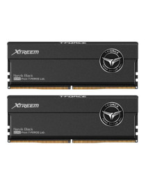 Team T-Force Xtreem 48GB Kit (2 x 24GB)  DDR5  7600MHz (PC5-60800)  CL36  ECC  XMP 3.0  PMIC  DIMM Memory  Black