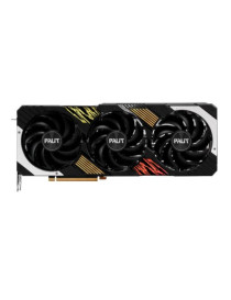 Palit RTX4070 Ti GamingPro  PCIe4  12GB DDR6X  HDMI  3 DP  2610MHz Clock  RGB Lighting