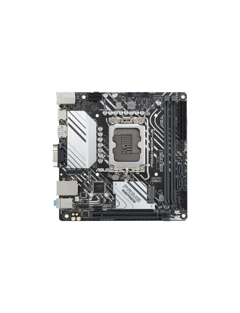 Asus PRIME H610I-PLUS-CSM - Corporate Stable Model  Intel H610  1700  Mini ITX  2 DDR5  VGA  HDMI  DP  1x M.2