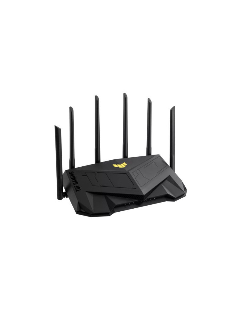 Asus (TUF-AX6000) TUF Gaming AX6000 Dual Band Wi-Fi 6 Gaming Router  Gaming Port  2x 2.5G Ports  USB  AiMesh  AiProtection Pro  RGB