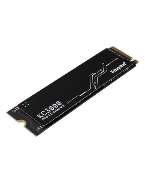 Kingston 1TB KC3000 M.2 NVMe SSD  M.2 2280  PCIe4  3D TLC NAND  R/W 7000/6000 MB/s  900K/1M IOPS  Aluminium Heatspreader