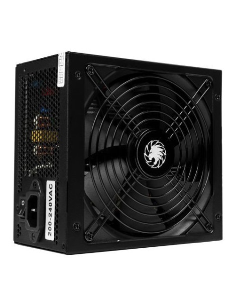 GameMax 600W RPG Rampage PSU  Fully Wired  80+ Bronze  Flat Black Cables  Power Lead Not Included