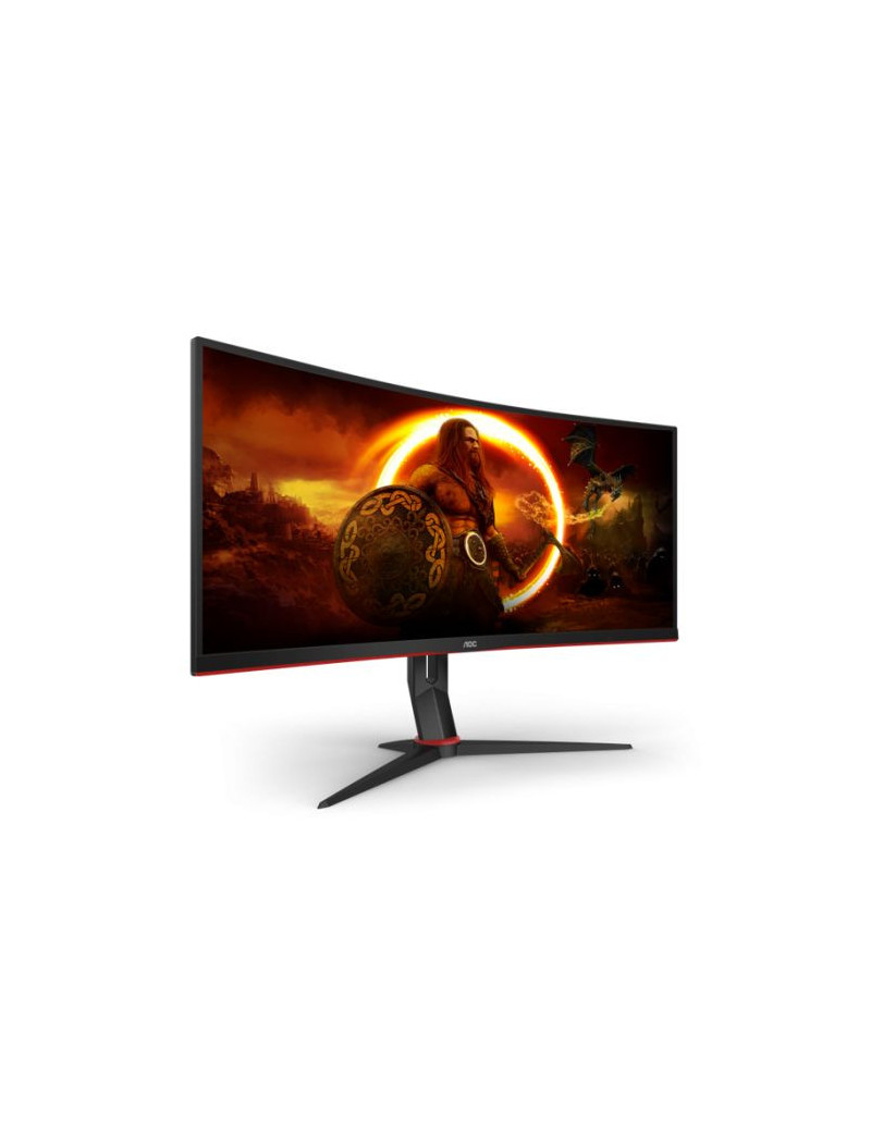 AOC 34“ UWQHD Ultra-wide Curved Gaming Monitor (CU34G2X/BK)  3440 x 1440  1ms  144Hz  HDMI  DP  USB Hub  6 Games Modes  VESA