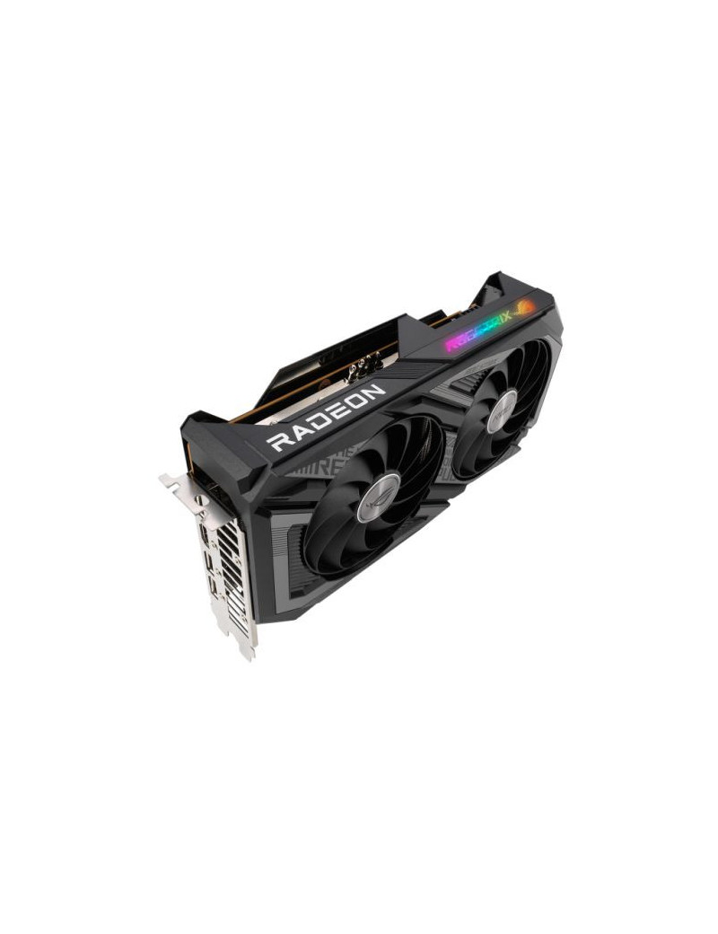 Asus ROG STRIX RX6650 XT V2 OC  8GB GDDR6  PCIe4  HDMI  3 DP  2694MHz Clock  RGB  Overclocked