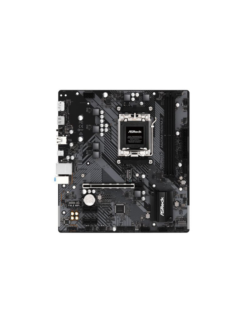 Asrock A620M-HDV/M.2  AMD A620  AM5  Micro ATX  2 DDR5  HDMI  DP  GB LAN  PCIe4  2x M.2