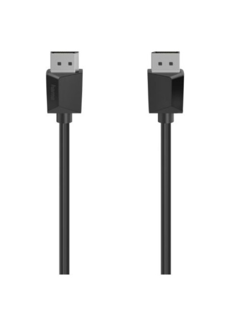 Hama DisplayPort 2.1 Cable  Male to Male  Ultra-HD 4K  1.5 Metre