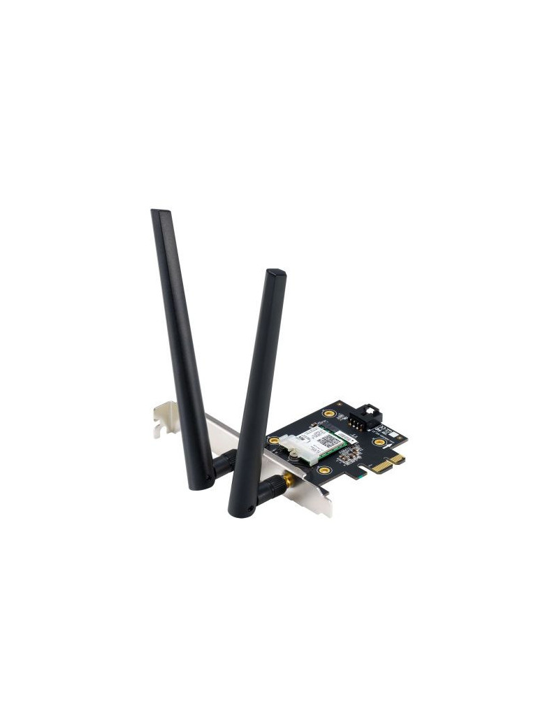 Asus (PCE-AX3000) AX3000 (2402+574) Wireless Dual Band PCI Express Wi-Fi 6 Adapter  Bluetooth 5.0   WPA3  OFDMA & MU-MIMO