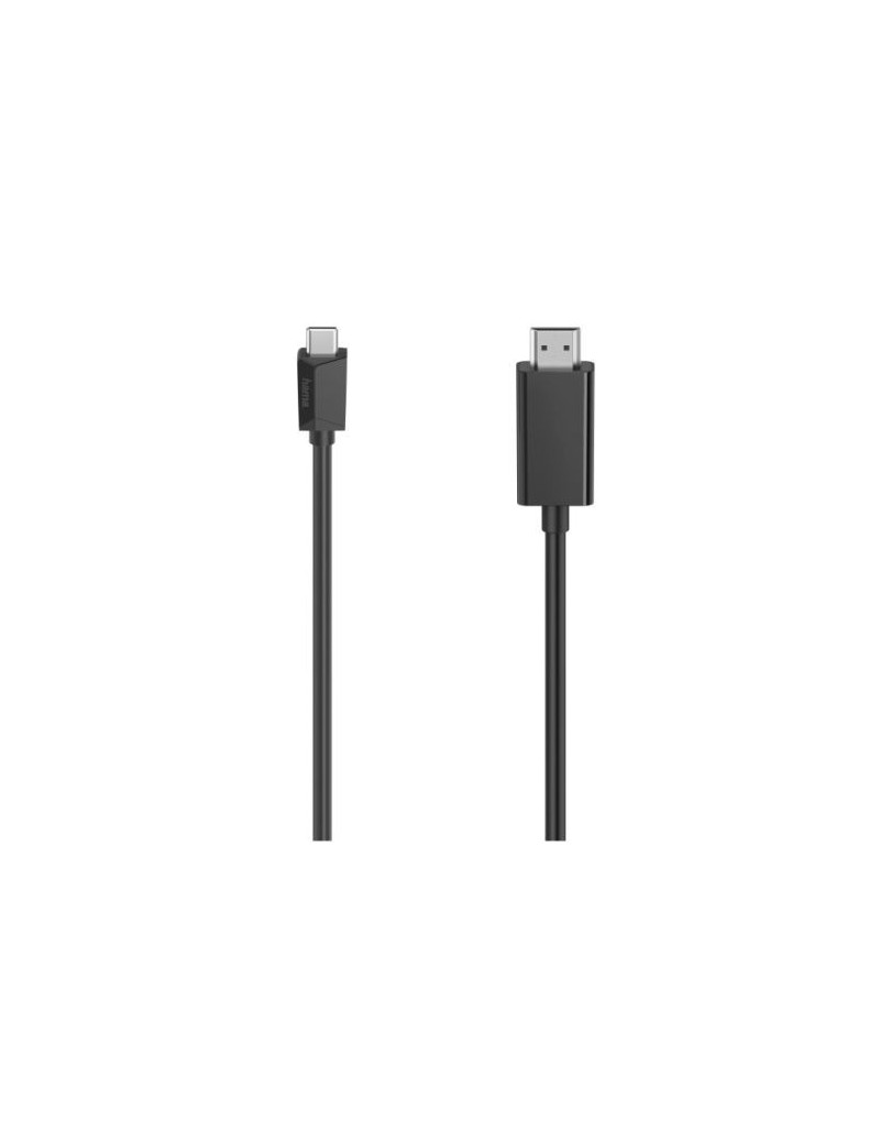 Hama USB-C Male to HDMI Male Cable  Ultra-HD 4K  1.5 Metre