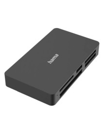 Hama External All in One USB 3.0 Card Reader  Black  USB Powered